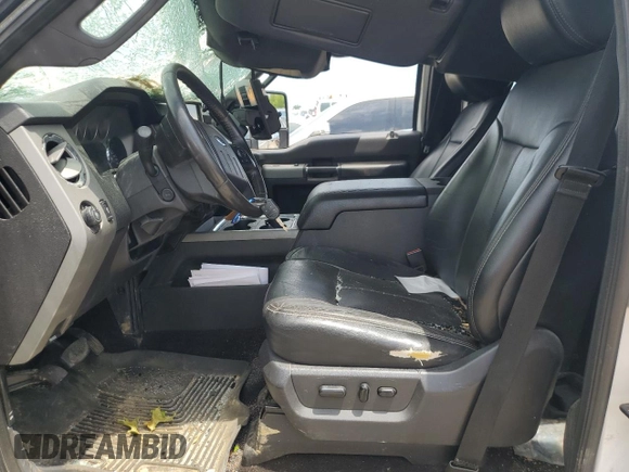 2016 Ford F-350 Platinum with VIN 1FT8W3BT2GEB89869, listed as a Copart auction lot 61044644 with 212,620 mi miles and Salvage Title. Bid and sale history available at DreamBid. Image 7.