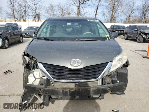 2012 Toyota Sienna LE AAS with VIN 5TDKK3DC4CS198592, listed as a Copart auction lot 49094425 with 113,365 mi miles and Salvage Title. Bid and sale history available at carsss.com. Image 5.