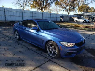2016 BMW 4 Series 435i with VIN WBA3R1C58GK530177, listed as a Copart auction lot 82661314 with 114,616 mi miles and Salvage title. Bid and sale history available at DreamBid. Image 4.