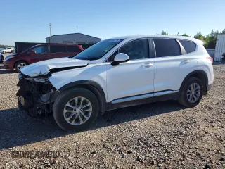 2020 Hyundai Santa Fe SE z VIN 5NMS23AD9LH189466, wystawiony jako Copart lot #55575775 z przebiegiem 70 169 mil mil oraz Szkoda całkowita • Salvage title. Historia ofert i sprzedaży dostępna na DreamBid. Obrazek 1.
