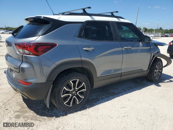 2021 Chevrolet TrailBlazer ACTIV with VIN KL79MVSLXMB095089, listed as a Copart auction lot 49621815 with 35,987 mi miles and Non Repairable. Bid and sale history available at carsss.com. Image 3.