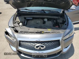 2019 Infiniti QX60 Luxe with VIN 5N1DL0MM1KC504950, listed as a Copart auction lot 61621525 with 95,199 mi miles and Salvage title. Bid and sale history available at DreamBid. Image 12.