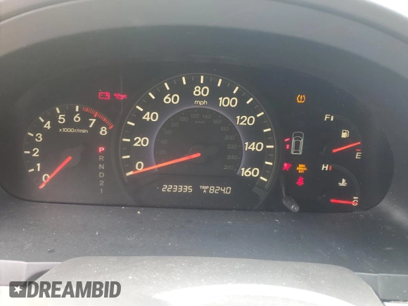 2010 Honda Odyssey LX with VIN 5FNRL3H23AB032112, listed as a Copart auction lot 60876035 with 223,335 mi miles and Salvage title. Bid and sale history available at DreamBid. Image 9.