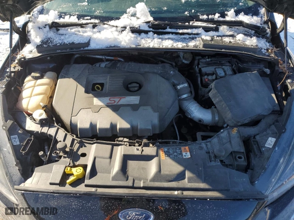 2017 Ford Focus ST with VIN 1FADP3L93HL331728, listed as a Copart auction lot 87671865 with 72,739 mi miles and Salvage Title. Bid and sale history available at carsss.com. Image 11.