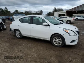 2018 Nissan Versa Sedan SV with VIN 3N1CN7AP2JL850660, listed as a Copart auction lot 46192365 with 113,391 mi miles and Salvage Title. Bid and sale history available at carsss.com. Image 4.