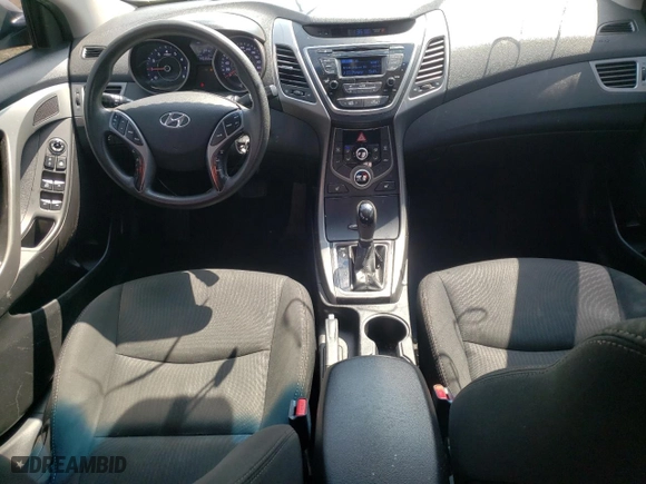 2016 Hyundai Elantra GL with VIN 5NPDH4AE4GH656713, listed as a Copart auction lot 66793304 with 145,366 mi miles and Clean Title. Bid and sale history available at carsss.com. Image 8.