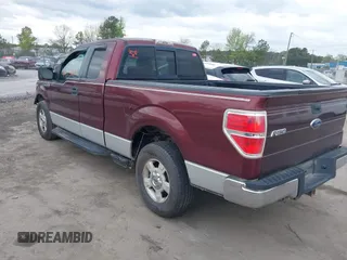 2009 Ford F-150 STX with VIN 1FTRX12879FA06318, listed as a IAAI auction lot 41975883 with 225,215 mi miles. Bid and sale history available at carsss.com. Image 3.