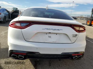 2021 Kia Stinger GT-Line with VIN KNAE15LA3M6098185, listed as a Copart auction lot 77583563 with 70,852 mi miles and Salvage Title. Bid and sale history available at carsss.com. Image 6.