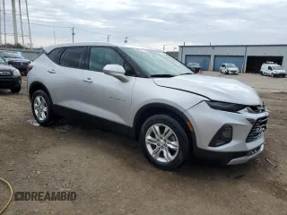 2020 Chevrolet Blazer LT with VIN 3GNKBHRS1LS618065, listed as a Copart auction lot 52375015 with 57,904 mi miles and Salvage title. Bid and sale history available at DreamBid. Image 4.