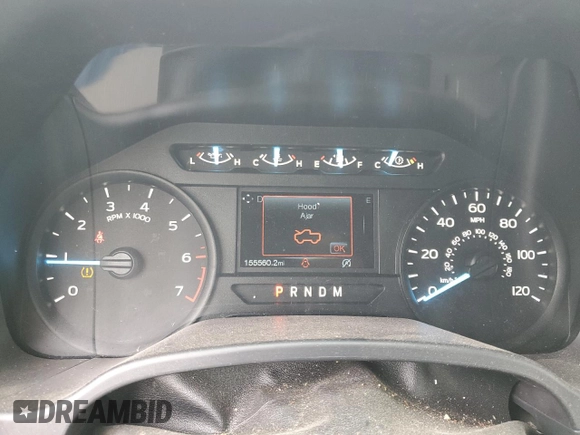 2019 Ford F-150 XL with VIN 1FTEX1EP6KFB12895, listed as a Copart auction lot 50628045 with 155,560 mi miles and Clean Title. Bid and sale history available at DreamBid. Image 9.