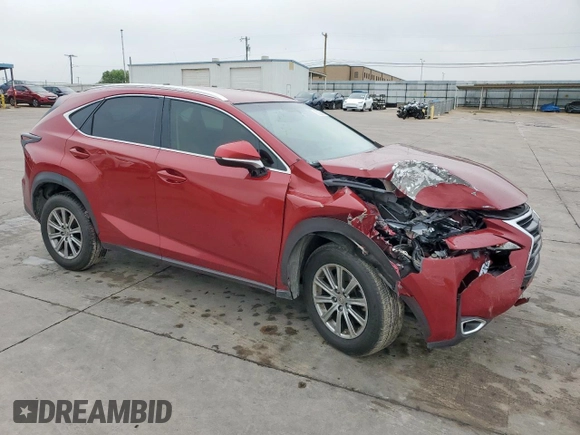 2017 Lexus NX with VIN JTJYARBZ9H2059934, listed as a Copart auction lot 52036095 with 121,676 mi miles and Salvage Title. Bid and sale history available at carsss.com. Image 4.
