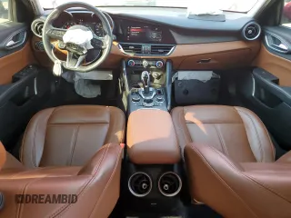 2020 Alfa Romeo Giulia Ti with VIN ZARFANBN4L7638623, listed as a Copart auction lot 75250364 with 37,218 mi miles and Salvage Title. Bid and sale history available at carsss.com. Image 8.