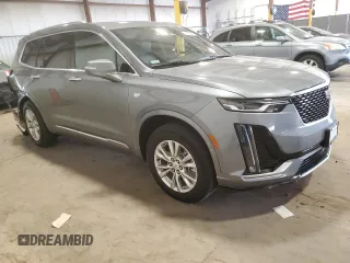 2021 Cadillac XT6 Luxury with VIN 1GYKPAR41MZ163350, listed as a Copart auction lot 44030915 with 30,234 mi miles and Salvage title. Bid and sale history available at DreamBid. Image 4.