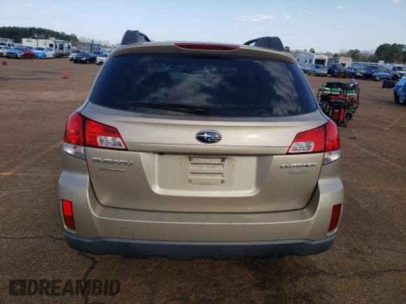 2010 Subaru Outback Limited Power Moon с VIN 4S4BRBLC3A3348399, выставлен на аукционе Copart как лот 47088645 с пробегом 78 051 миль миль и Списание • Salvage title. История ставок и продаж доступна на DreamBid. Изображение 6.