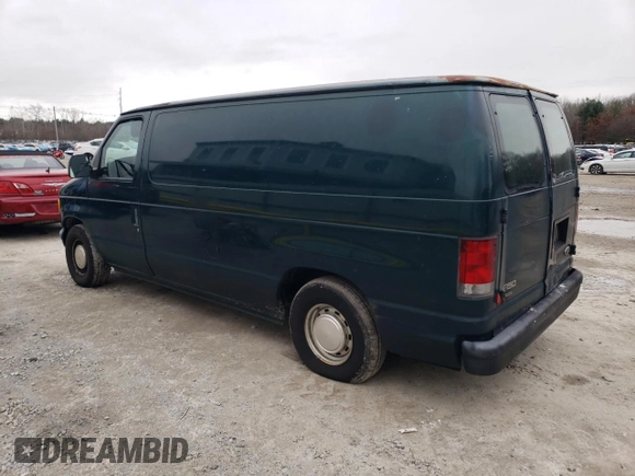1999 Ford Econoline Cargo with VIN 1FTRE1424XHB64812, listed as a Copart auction lot 85494344 with 197,032 mi miles and Non Repairable. Bid and sale history available at carsss.com. Image 2.