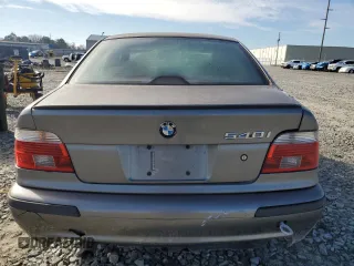 2003 BMW 5 Series 540iA with VIN WBADN63403GN89161, listed as a Copart auction lot 45809685 with 205,698 mi miles and Clean Title. Bid and sale history available at carsss.com. Image 6.