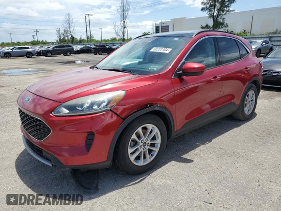 2020 Ford Escape SE z VIN 1FMCU0G68LUA06245, wystawiony jako Copart lot #58763955 z przebiegiem 84 691 mil mil oraz Nie do naprawy • Non repairable. Historia ofert i sprzedaży dostępna na DreamBid. Obrazek 1.