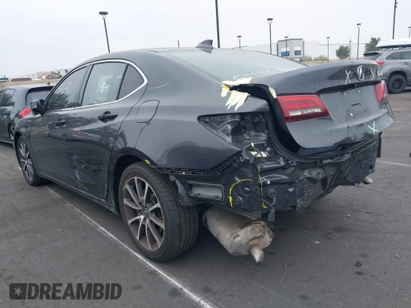 2016 Acura TLX V6 with VIN 19UUB2F35GA009159, listed as a IAAI auction lot 41972718 with 102,202 mi miles. Bid and sale history available at carsss.com. Image 3.