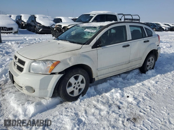 2007 Dodge Caliber with VIN 1B3HB28B77D232646, listed as a Copart auction lot 87114424 with 181,506 mi miles and Clean Title. Bid and sale history available at carsss.com. Image 1.