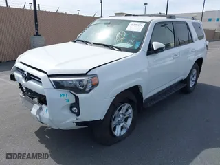 2022 Toyota 4Runner SR5 Premium with VIN JTENU5JR2N6022487, listed as a IAAI auction lot 41398451 with 52,048 mi miles. Bid and sale history available at carsss.com. Image 2.