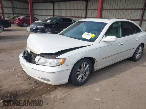 2007 Hyundai Azera SE with VIN KMHFC46F07A139369, listed as a IAAI auction lot 41999327 with 145,827 mi miles and . Bid and sale history available at DreamBid. Image 17.