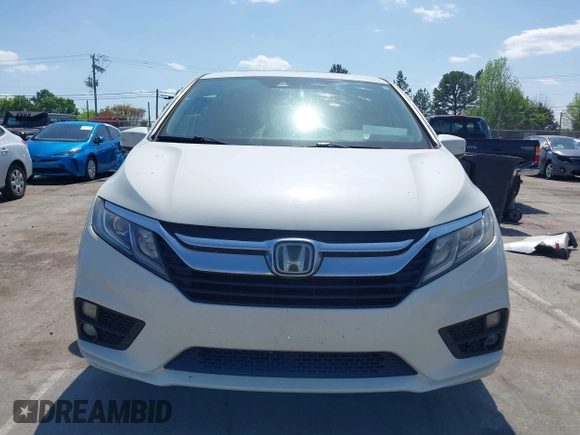 2019 Honda Odyssey EX-L with VIN 5FNRL6H76KB101969, listed as a IAAI auction lot 41985816 with 107,309 mi miles. Bid and sale history available at carsss.com. Image 12.