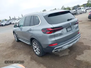 2024 BMW X5 xDrive40i with VIN 5UX23EU08R9U20717, listed as a IAAI auction lot 42392632 with 42,085 mi miles and . Bid and sale history available at DreamBid. Image 3.