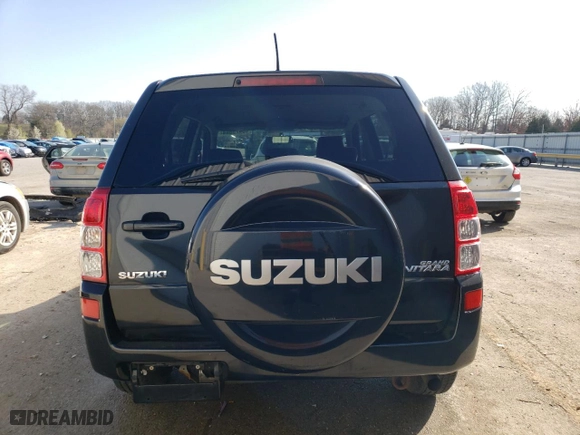 2007 Suzuki Grand Vitara with VIN JS3TE941774201744, listed as a Copart auction lot 46479844 with 104,948 mi miles and Salvage Title. Bid and sale history available at carsss.com. Image 6.