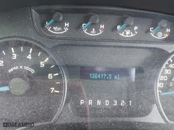 2014 Ford F-150 XL with VIN 1FTMF1CM3EKG36797, listed as a IAAI auction lot 40892574 with 136,417 mi miles. Bid and sale history available at carsss.com. Image 7.