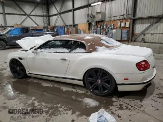 2016 Bentley Continental GT V8 with VIN SCBGT3ZA7GC055513, listed as a Copart auction lot 89162055 with Not Provided miles and Salvage Title. Bid and sale history available at DreamBid. Image 2.