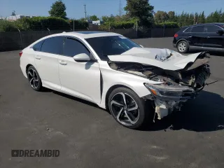 2019 Honda Accord Sport with VIN 1HGCV2F37KA019493, listed as a Copart auction lot 56091875 with 260,210 mi miles and Salvage title. Bid and sale history available at DreamBid. Image 4.