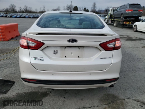 2016 Ford Fusion Titanium with VIN 3FA6P0SU2GR402060, listed as a Copart auction lot 47550895 with 153,714 mi miles and Salvage title. Bid and sale history available at DreamBid. Image 6.