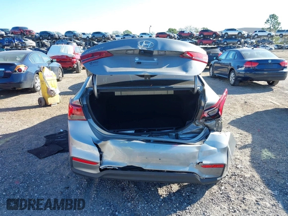2022 Hyundai Accent SE with VIN 3KPC24A63NE156159, listed as a IAAI auction lot 41640292 with 45,797 mi miles and . Bid and sale history available at DreamBid. Image 16.