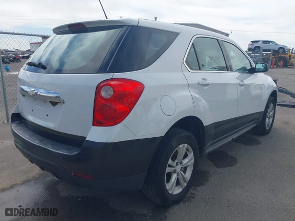 2014 Chevrolet Equinox LS with VIN 2GNFLEEK6E6269814, listed as a IAAI auction lot 41993782 with 221,957 mi miles. Bid and sale history available at carsss.com. Image 4.