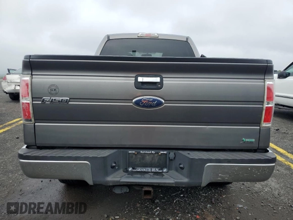 2010 Ford F-150 XL with VIN 1FTFW1EV1AFD48049, listed as a Copart auction lot 58571135 with 189,439 mi miles and Salvage title. Bid and sale history available at DreamBid. Image 6.