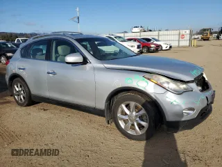 2008 Infiniti EX Journey with VIN JNKAJ09E28M304224, listed as a Copart auction lot 80590484 with 118,703 mi miles and Salvage Title. Bid and sale history available at DreamBid. Image 4.