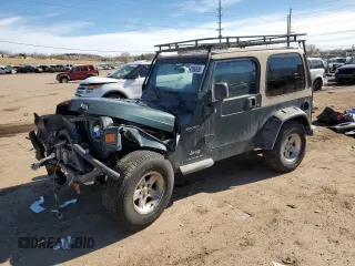 2004 Jeep Wrangler Sport with VIN 1J4FA49S24P752406, listed as a Copart auction lot 42060685 with 139,457 mi miles and Salvage Title. Bid and sale history available at carsss.com. Image 1.
