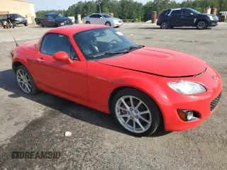 2009 Mazda MX-5 Miata Grand Touring with VIN JM1NC26F190204839, listed as a Copart auction lot 54161955 with 88,821 mi miles and Salvage title. Bid and sale history available at DreamBid. Image 4.