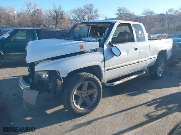 1999 Dodge Ram 1500 with VIN 3B7HF13Z5XM594156, listed as a IAAI auction lot 41868196 with 0 mi miles. Bid and sale history available at carsss.com. Image 2.