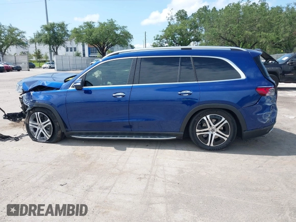 2022 Mercedes-Benz GLS 450 z VIN 4JGFF5KE4NA626100, wystawiony jako IAAI lot #42416183 z przebiegiem 51 191 mil mil oraz . Historia ofert i sprzedaży dostępna na DreamBid. Obrazek 15.