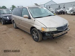 2001 Honda Odyssey EX с VIN 2HKRL18601H541812, выставлен на аукционе IAAI как лот 42701569 с пробегом 181 046 миль миль и . История ставок и продаж доступна на DreamBid. Изображение 1.