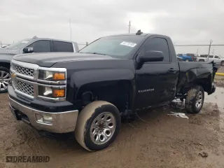 2015 Chevrolet Silverado 1500 Work Truck with VIN 1GCNCPEH8FZ344846, listed as a Copart auction lot 42776105 with 162,582 mi miles and Salvage Title. Bid and sale history available at carsss.com. Image 1.