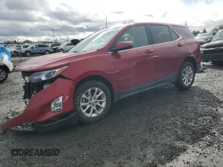 2018 Chevrolet Equinox LT with VIN 2GNAXSEV8J6111153, listed as a Copart auction lot 47564665 with 40,018 mi miles and Salvage Title. Bid and sale history available at carsss.com. Image 1.