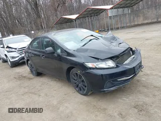 2015 Honda Civic Sedan LX with VIN 19XFB2F52FE265456, listed as a IAAI auction lot 41807541 with 120,602 mi miles. Bid and sale history available at carsss.com. Image 1.