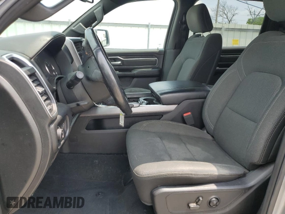 2019 Ram 1500 Big Horn with VIN 1C6SRFFT1KN686081, listed as a Copart auction lot 59565525 with 127,987 mi miles and Salvage title. Bid and sale history available at DreamBid. Image 7.