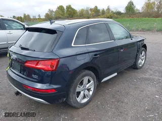 2018 Audi Q5 Premium Plus with VIN WA1BNAFY3J2095957, listed as a IAAI auction lot 40531503 with 64,195 mi miles. Bid and sale history available at carsss.com. Image 4.