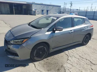 2023 Nissan LEAF SV Plus with VIN 1N4CZ1CV1PC553173, listed as a Copart auction lot 46260435 with 23,240 mi miles and Salvage Title. Bid and sale history available at DreamBid. Image 1.