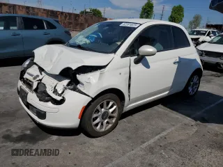 2017 FIAT 500 Pop z VIN 3C3CFFKR6HT700120, wystawiony jako Copart lot #52391825 z przebiegiem 54 197 mil mil oraz Szkoda całkowita • Salvage title. Historia ofert i sprzedaży dostępna na DreamBid. Obrazek 1.