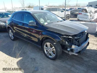 2015 Mercedes-Benz GLA-Class GLA 250 with VIN WDCTG4GB0FJ103519, listed as a IAAI auction lot 41748858 with 55,657 mi miles. Bid and sale history available at carsss.com. Image 1.
