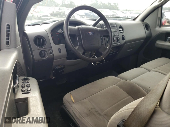 2008 Ford F-150 STX with VIN 1FTRX12W98FC24533, listed as a Copart auction lot 61583605 with 75,417 mi miles and Clean title. Bid and sale history available at DreamBid. Image 8.